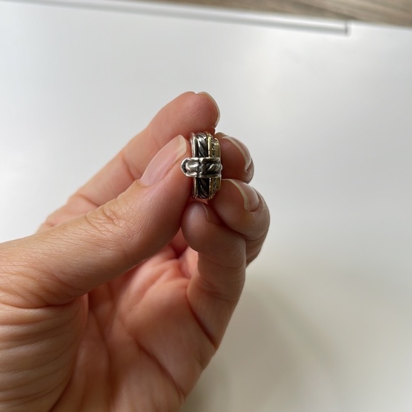 AUTH David Yurman Citrine Albion Pendant with Pave Diamonds - Picture 9 of 12